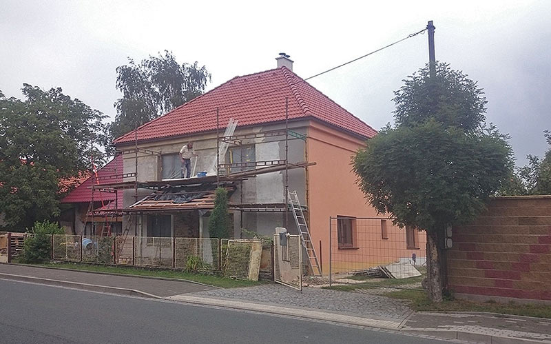 Rekonstrukce rodinného domu Hradec Králové - Slatina